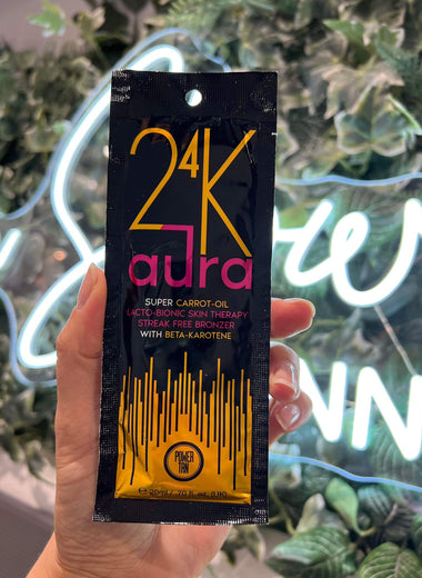 Power Tan 24K Aura Super Carrot Oil - 20ml Sachet