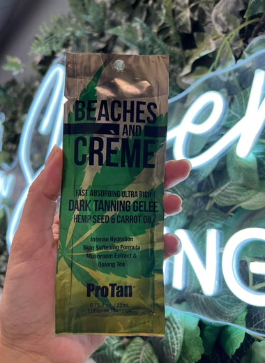 Pro Tan Beaches and Creme Gelée - 22ml Sachet